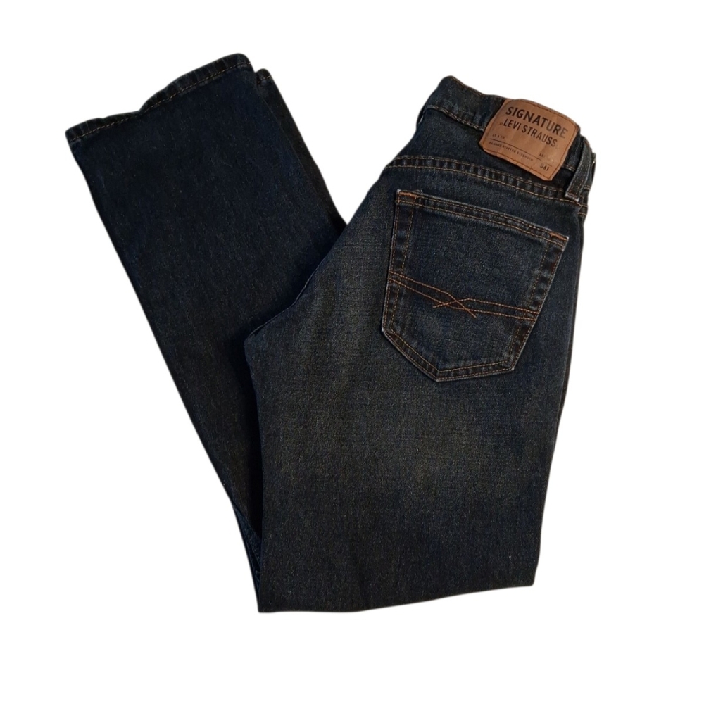Signature by Levi Strauss Men's Black Jeans